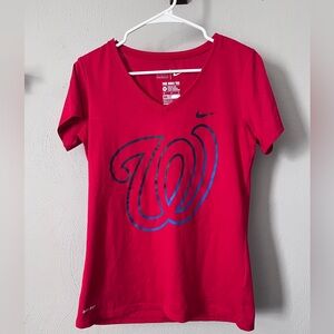 Nike Washington Nationals dri-fit women’s cut t-shirt